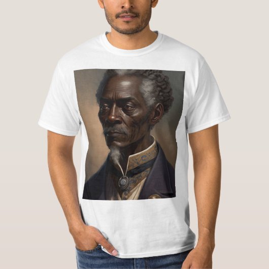 Cleon Porträt Gemälde T-shirt (Voorkant)