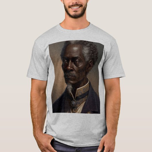 Cleon Porträt Gemälde T-shirt (Voorkant)