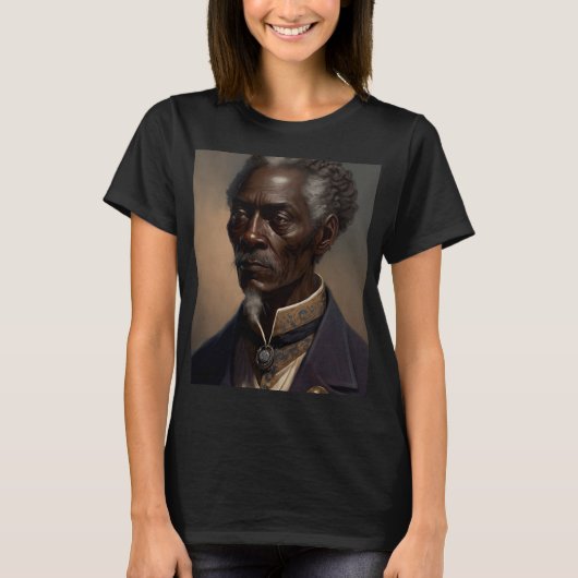 Cleon Porträt Gemälde T-shirt (Voorkant)