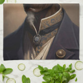 Cleon Porträt Gemälde Theedoek (Gevouwen)