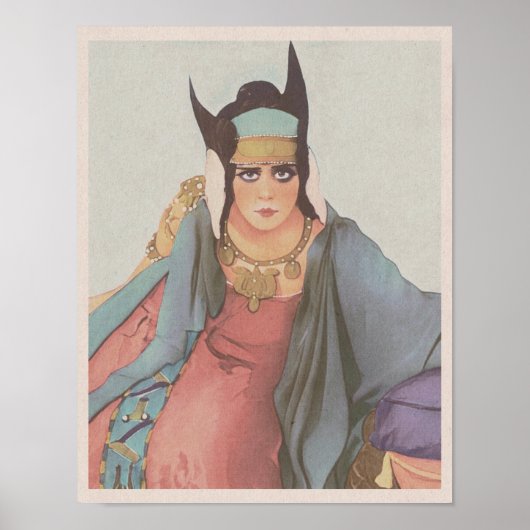 Cleopatra (1917) - De toorn van de koningin Poster (Voorkant)