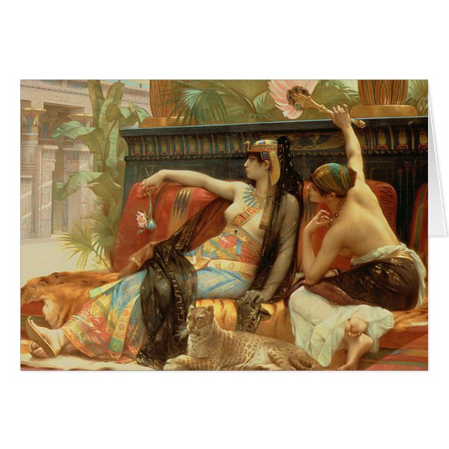 Cleopatra ... Alexandre Cabanel ...  kunst (Voorkant Horizontaal)