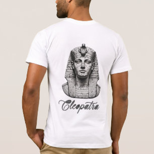 Cleopatra Beeld T-Shirt Oude Egyptische Koningin