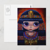 Cleopatra Blythe Briefkaart (Voorkant / Achterkant)