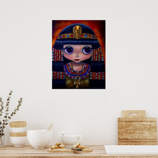 Cleopatra Blythe Poster (Keuken)