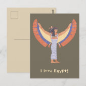 Cleopatra. Briefkaart (Voorkant / Achterkant)