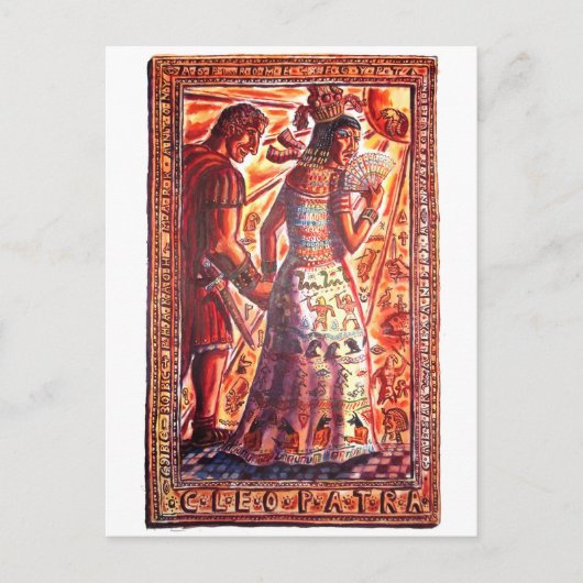 Cleopatra Briefkaart (Voorkant)