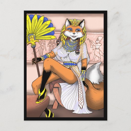 Cleopatra Briefkaart (Voorkant)