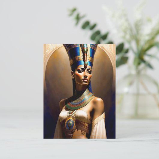 cleopatra briefkaart (Staand voorkant)