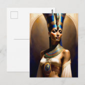 cleopatra briefkaart (Voorkant / Achterkant)