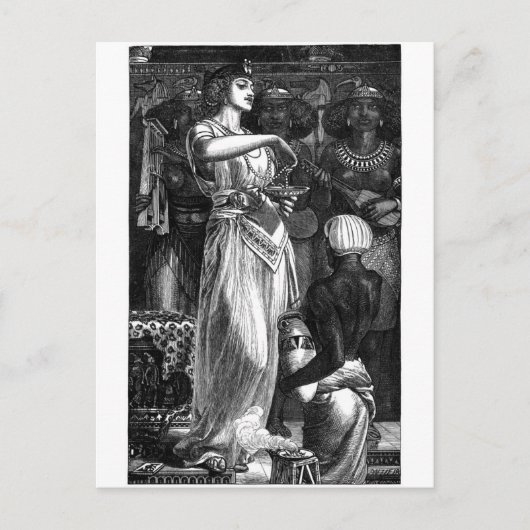 Cleopatra Briefkaart (Voorkant)