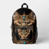 Cleopatra De Kat, Bedrukte Rugzak (Voorkant)