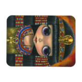 Cleopatra Doll Magnet Slang Hoofdtooi Leuk Magneet (Horizontaal)