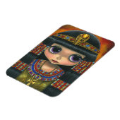 Cleopatra Doll Magnet Slang Hoofdtooi Leuk Magneet (Linkerzijde)