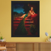 Cleopatra door Edward Mason Eggleston Canvas Afdruk (Insitu (Woonkamer))