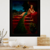 Cleopatra door Edward Mason Eggleston Poster (Keuken)