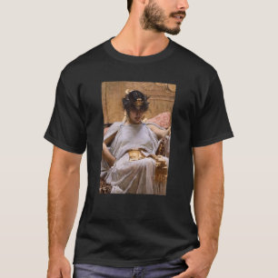 Cleopatra door John William Waterhouse T-shirt