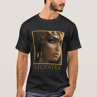 Cleopatra Egyptische farao Krachtige Vrouw heerser T-shirt