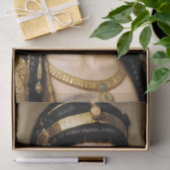 Cleopatra Egyptische farao Queen Art Tissuepapier (Geschenk)