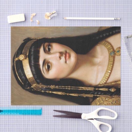 Cleopatra Egyptische farao Queen Art Tissuepapier (Craft)