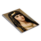 Cleopatra Egyptische Koningin Kunst Notitieboek (Rechterzijde)