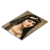 Cleopatra Egyptische Koningin Kunst Notitieboek (Linkerzijde)