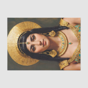 Cleopatra Egyptische koningin portret Tissuepapier