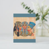 CLEOPATRA Egyptische koningin  stijl Briefkaart (Staand voorkant)