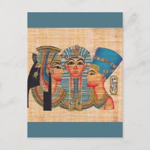 CLEOPATRA Egyptische koningin  stijl Briefkaart