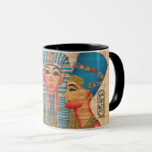 CLEOPATRA Egyptische koningin  stijl Mok (Voorkant rechts)