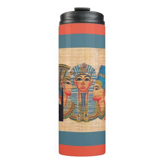 CLEOPATRA Egyptische koningin stijl Thermosbeker (Voorkant)