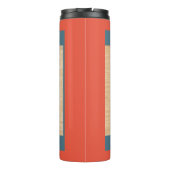 CLEOPATRA Egyptische koningin stijl Thermosbeker (Achterkant)