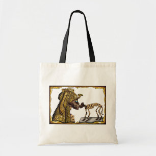 Cleopatra Egyptische mummie, Trick or treat Cat mu Tote Bag