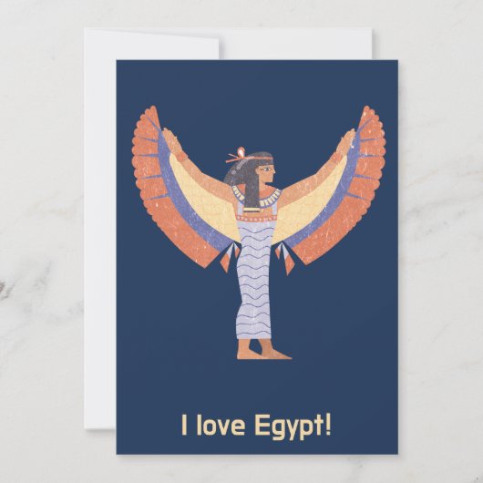 Cleopatra. Feestdagenkaart (Voorkant)
