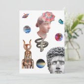 Cleopatra Feestdagenkaart (Staand voorkant)