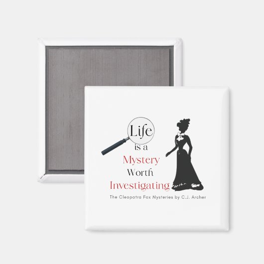 Cleopatra Fox Mysteries magnet (Voorkant / Achterkant)