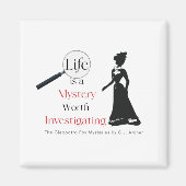 Cleopatra Fox Mysteries magnet (Voorkant)