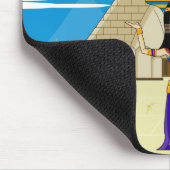 Cleopatra & Great Sphinx van Giza Muismat (Hoek)