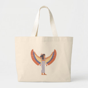 Cleopatra. Grote Tote Bag