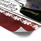 CLEOPATRA HEEFT HAAR GOAT GEDAAN! VEELGESCHIEDENIS POSTER (Hoek)