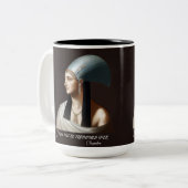 Cleopatra, "Ik zal niet worden overwonnen," Mok (Voorkant links)