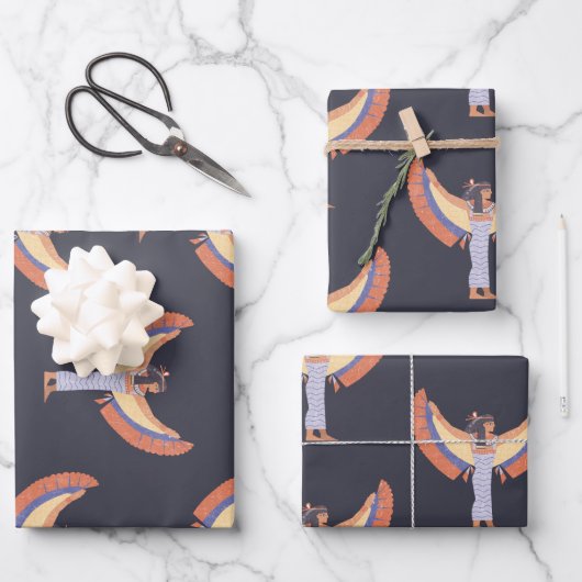 Cleopatra. Inpakpapier Vel (Voorkant)