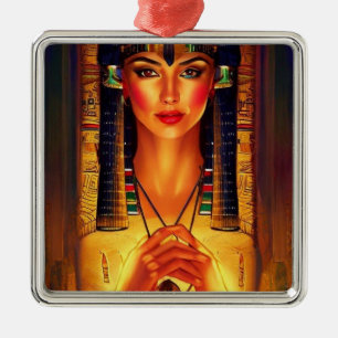 Cleopatra Kerstversiering Metalen Ornament