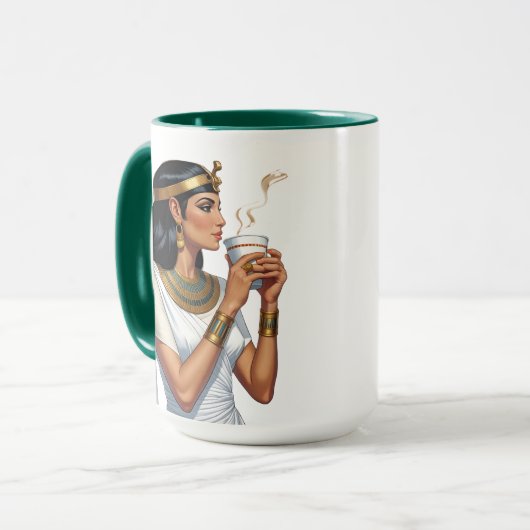 Cleopatra koffie Mok (Voorkant links)