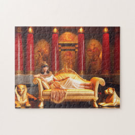 Cleopatra Koningin Fantasie Oud-Egyptische Koninkl Legpuzzel