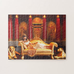 Cleopatra Koningin Fantasie Oud-Egyptische Koninkl Legpuzzel