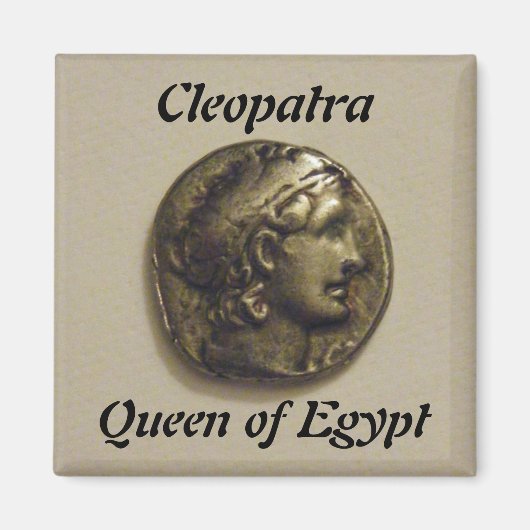 Cleopatra Koningin van Egypte Koelkast Magneet (Voorkant)