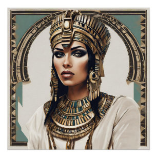 Cleopatra - Koningin van Egypte Perfect Poster