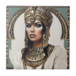 Cleopatra - Koningin van Egypte Tegeltje