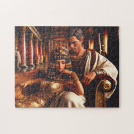 Cleopatra & Marcus Antonius Oude Egypte Romance Legpuzzel